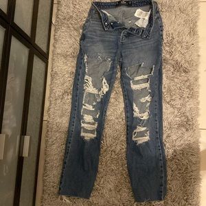 Hollister Ultra High-Rise vintage straight jeans